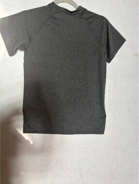 L.L.Bean Boys' Gray Short Sleeve Athletic Shirt Size 10/12 Y